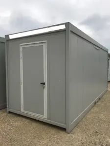 20 Fuss Bürocontainer, gebraucht, grau – Bild 2