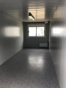 20 Fuss Bürocontainer, gebraucht, grau – Bild 3