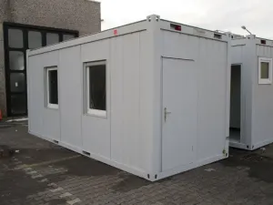 20 Fuss Duo- Umkleideanlage mit Duschen und WC- Bereich – Bild 4