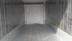 20 Fuss Kühlcontainer, gebraucht / neu lackiert – Bild 2