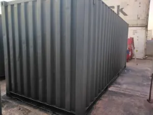 20 Fuss Lagercontainer gebraucht, neu lackiert – Bild 2