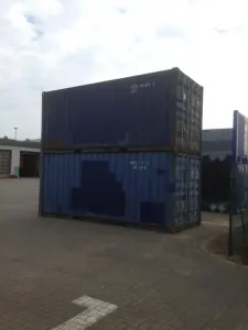 20 Fuss See- Lagercontainer, gebraucht – Bild 1