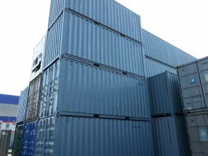 20 Fuss See- Lagercontainer, gebraucht, neu lackiert – Bild 6