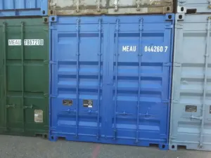 20 Fuss See- Lagercontainer, gebraucht, neu lackiert – Bild 7