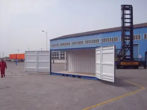 20 Fuss Side Door See- Lagercontainer, neuwertig – Bild 3