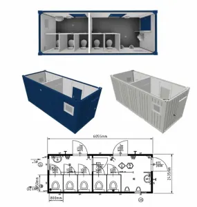 20 Fuss WC- Container, fabrikneu – Bild 2