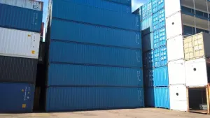 40 Fuss See- Lagercontainer, gebraucht / guter Zustand – Bild 1