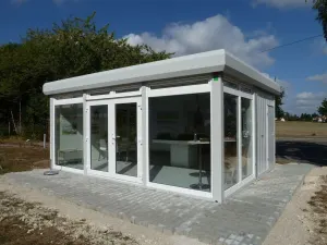 5-fach Bürocontaineranlage aus 10x3m Containern – Bild 3