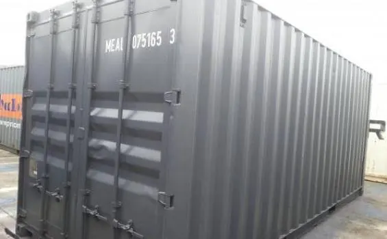20 Fuss See- Lagercontainer, gebraucht, neu lackiert