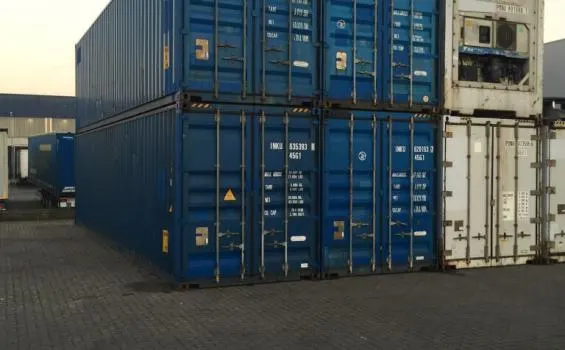 40 Fuss High Cube See- Lagercontainer, gebraucht