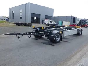 Hüffermann HSA 3 20.71 ZB Schlitten-Carrier-Anhänger